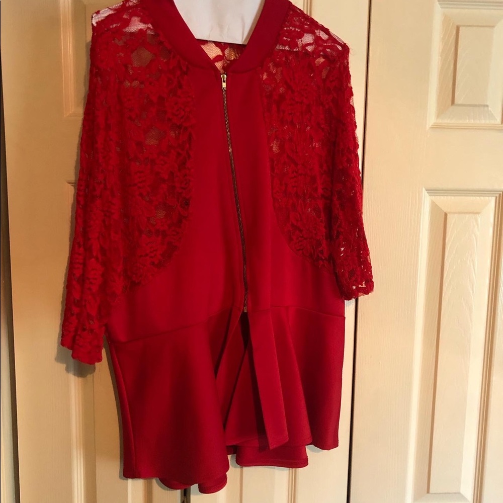Red Blouse